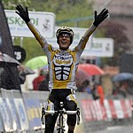 Marco Pinotti gagne la cinquième étape de la Vuelta al Pais Vasco 2009